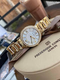 Fossil Virginia White Dial Gold Steel Strap Watch for Women - ES3283 Authentic Buy Shop Now