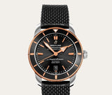 Breitling Superocean Heritage II B20 42mm Black Dial Black Mesh Bracelet Mens Watch - UB2010121B1S1 Authentic Buy Shop Now