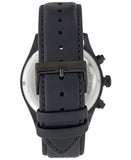 Hugo Boss Rafale Chronograph Grey Dial Black Leather Strap Watch For Men - HB1513445 Authentic Buy Shop Now