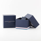 Tommy Hilfiger Jordan Chronograph Blue Dial Silver Steel Strap Watch For Men - 1792094 Authentic Buy Shop Now