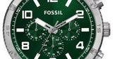 Fossil Brox Multifunction Green Dial Brown Leather Strap Watch for Men - BQ2801 Authentic Buy Shop Now