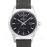 Breitling Transocean Day & Date 43mm Black Dial Black Nylon Strap Mens Watch - A4531012/BB69/109W/A20 BA.1 Authentic Buy Shop Now