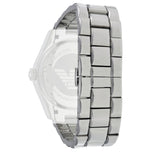 Emporio Armani Valente Black Dial Silver Steel Strap Watch For Men - AR0680 Authentic Buy Shop Now