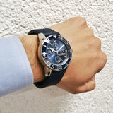 Breitling Superocean Heritage Chronograph 44 Blue Dial Blue Mesh Bracelet Watch for Men - A13313161C1S1 Authentic Buy Shop Now