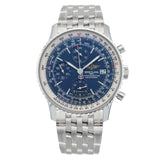 Breitling Navitimer Heritage Special Edition Blue Dial Silver Steel Strap Mens Watch - A1332412/C942 Authentic Buy Shop Now