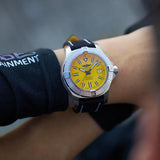Breitling Avenger Automatic 45 Seawolf Yellow Dial Black Nylon Strap Watch for Men - A17319101I1X1 Authentic Buy Shop Now
