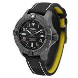 Breitling Avenger Automatic 45 Seawolf Night Mission Black Dial Black Nylon Strap Watch for Men - V17319101B1X1 Authentic Buy Shop Now