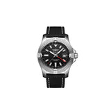 Breitling Avenger Automatic GMT 43 Black Dial Black Nylon Strap Watch for Men - A32397101B1X1 Authentic Buy Shop Now