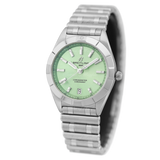 Breitling Chronomat 32 Diamonds Green Dial Silver Steel Strap Watch for Women - A77310101L1A1 Authentic Buy Shop Now