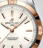 Breitling Chronomat Automatic 36 White Dial Two Tone Steel Strap Watch for Women - U10380101A1U1 Authentic Buy Shop Now