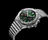 Breitling Chronomat B01 42mm Green Dial Silver Steel Strap Watch for Men - AB01343A1L1A1 Authentic Buy Shop Now