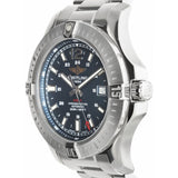 Breitling Colt Automatic 44mm Blue Dial Silver Steel Strap Mens Watch - A1738811/C906/173A Authentic Buy Shop Now