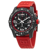 Breitling Endurance Pro Black Dial Red Rubber Strap Watch for Men - X82310D91B1S1 Authentic Buy Shop Now