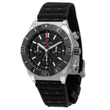 Breitling Super Chronomat B01 44 Black Dial Black Rubber Strap Watch for Men - AB0136251B2S1 Authentic Buy Shop Now