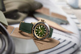 Breitling Superocean Automatic 42 Green Dial Green Rubber Strap Watch for Men - N17375201L1S1 Authentic Buy Shop Now