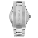 Breitling Superocean Automatic 44mm Blue Dial Silver Steel Strap Watch for Men - A17376211C1A1 Authentic Buy Shop Now