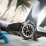Breitling Superocean Automatic 42 Black Dial Black Rubber Strap Watch for Men - A17375211B1S1 Authentic Buy Shop Now