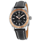 Breitling Superocean Heritage 42mm Black Dial Black Leather Men's Watch - U1732112-B Authentic Buy Shop Now
