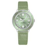Breitling Superocean Heritage '57 Pastel Paradise Green Dial Green Leather Strap Watch for Women - A10340361L1X1 Authentic Buy Shop Now