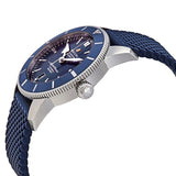 Breitling Superocean Heritage B20 Automatic 46 Blue Dial Blue Mesh Bracelet Watch for Men - AB2020161C1S1 Authentic Buy Shop Now