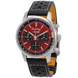 Breitling Top Time B01 Chevrolet Corvette Red Dial Black Leather Strap Watch for Men - AB01761A1K1X1 Authentic Buy Shop Now