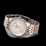 Breitling Navitimer Automatic 41 White Dial Two Tone Steel Strap Watch for Men - U17326211G1U1 Authentic Buy Shop Now