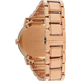 Burberry The City Grey Dial Rose Gold Steel Strap Watch for Men - BU9353 Authentic Buy Shop Now