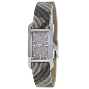 Burberry The Pioneer Grey Dial Leather Strap Watch for Women - BU9504 Authentic Buy Shop Now