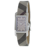 Burberry The Pioneer Grey Dial Leather Strap Watch for Women - BU9504 Authentic Buy Shop Now