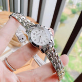 Bulova Classic Diamonds Silver Dial Silver Steel Strap Watch for Women - 96P121 Authentic Buy Shop Now