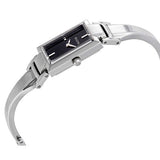 Bulova Classic Collection Black Dial Silver Steel Strap Watch for Women - 96L138 Authentic Buy Shop Now