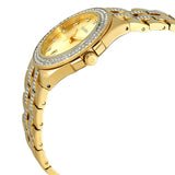 Bulova Crystal Collection Champagne Dial Two Tone Steel Strap Watch for Women - 98B174 Authentic Buy Shop Now