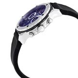 Bulova Marine Star Blue Dial Black Silicone Strap Watch for Men - 98B258 Authentic Buy Shop Now