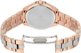 Bulova Crystal Collection Silver Dial Rose Gold Steel Strap Watch for Women - 98L229 Authentic Buy Shop Now