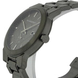 Burberry The City Black Dial Black Steel Strap Watch for Men - BU9902 Authentic Buy Shop Now
