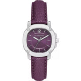 Burberry Brit The Britain Maroon Dial Maroon Leather Strap Watch for Women - BBY1714 Authentic Buy Shop Now