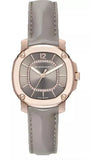 Burberry Britain Diamonds Grey Dial Grey Leather Strap Watch for Women - BBY1810 Authentic Buy Shop Now