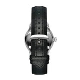 Burberry Classic Round Cream Dial Black Leather Strap Watch for Men - BU10008 Authentic Buy Shop Now