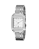 Burberry Nova Check Square White Dial Silver Steel Strap Watch for Women - BU1572 Authentic Buy Shop Now