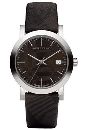 Burberry Smoked Brown Dial Brown Leather Strap Watch for Women - BU1775 Authentic Buy Shop Now