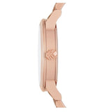 Burberry The City White Dial Rose Gold Steel Strap Watch for Women - BU9004 Authentic Buy Shop Now