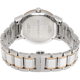 Burberry The City White Dial Two Tone Steel Strap Watch for Women - BU9006 Authentic Buy Shop Now