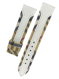 Burberry The City White Dial White Leather Strap Watch for Women - BU9015 Authentic Buy Shop Now