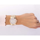 Burberry The City Diamonds Rose Dial Rose Gold Steel Strap Watch for Women - BU9225 Authentic Buy Shop Now