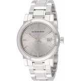 Burberry The City Silver Dial Silver Steel Strap Watch for Women - BU9035 Authentic Buy Shop Now