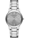 Burberry The City Silver Dial Silver Steel Strap Watch for Women - BU9035 Authentic Buy Shop Now
