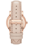 Burberry The City Beige Dial Beige Leather Strap Watch for Women - BU9109 Authentic Buy Shop Now