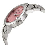 Burberry The City Pink Dial Silver Steel Strap Watch for Women - BU9124 Authentic Buy Shop Now