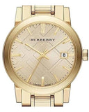 Burberry The City Gold Dial Gold Steel Strap Watch for Women - BU9134 Authentic Buy Shop Now