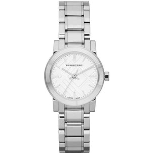 Burberry The City Silver Dial Silver Steel Strap Watch for Women - BU9200 Authentic Buy Shop Now